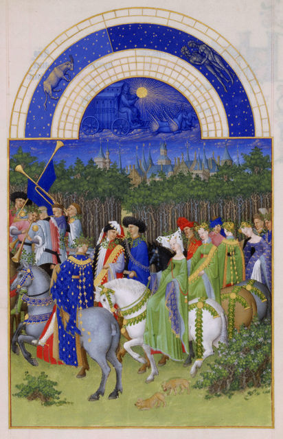 Las muy ricas horas del Duque de Berry, Limbourg brothers (1410 - 1416).