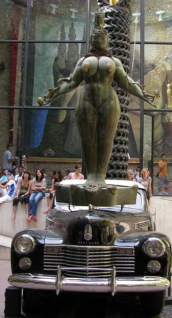 Reina Esther by Fuchs at the Dalí Museum in Figueres.