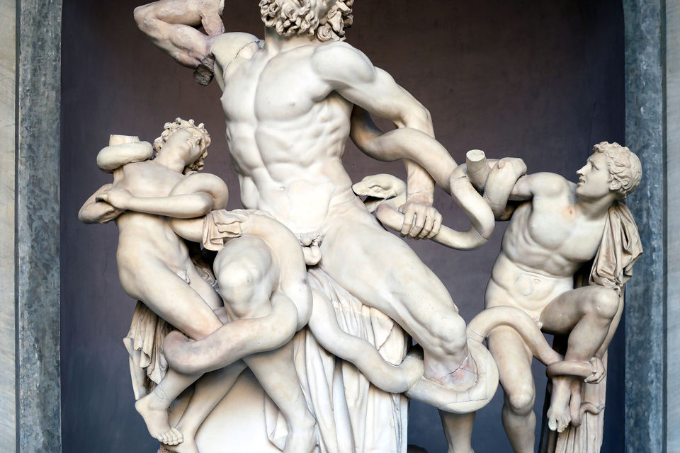 Laocoonte y sus hijos, Museos Vaticanos. 