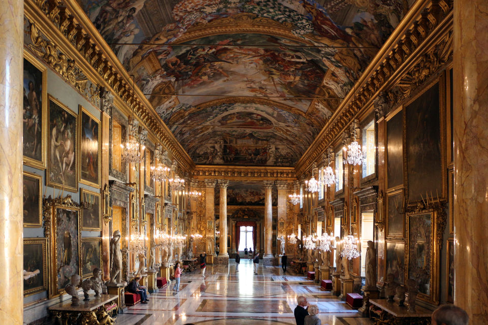 Gallery of the Palazzo Colonna, Rome (Italy). 