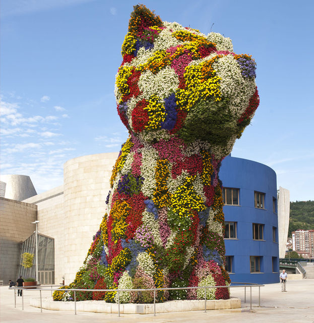 Puppy, Jeff Koons (Museo Guggenheim)