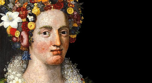 Giuseppe Arcimboldo. Dos pinturas de Flora
