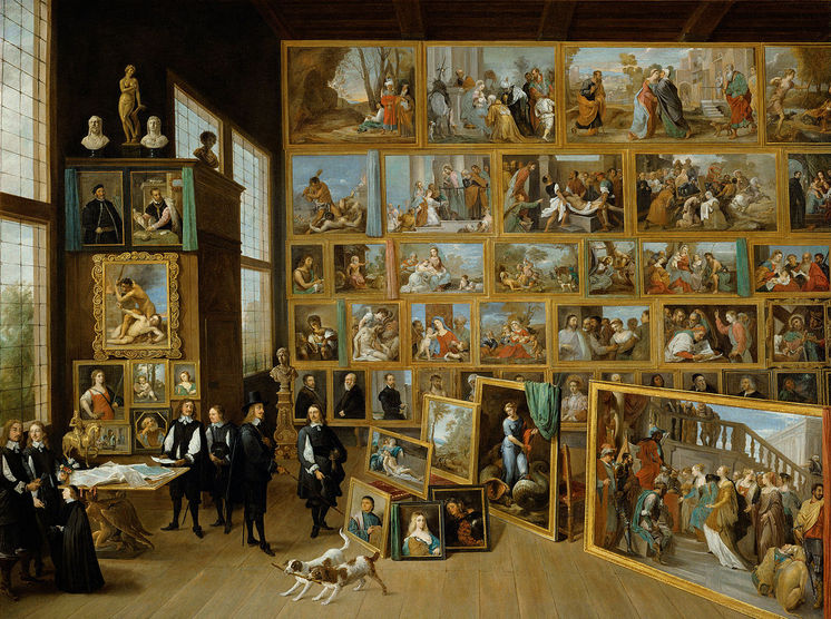 A brief history of collecting V - The picture cabinet and its representation