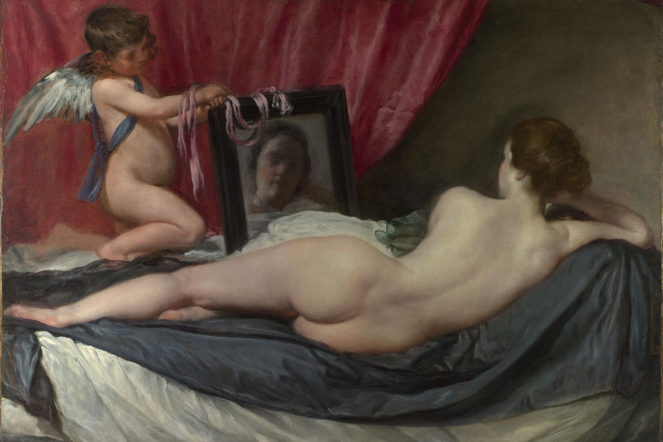 Venus del Espejo (1647 - 1651), Diego Velázquez, National Gallery (London). 