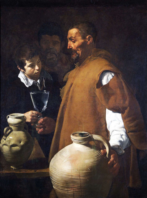 El aguador de Sevilla (c. 1620), Diego Velázquez, Apsley House (Londres). 