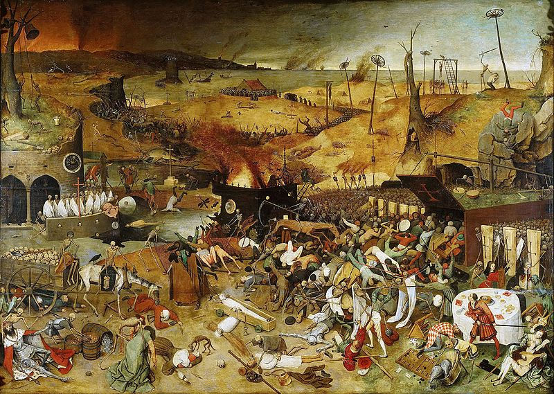 El Triunfo de la Muerte (c. 1532), Pieter Brueghel el Viejo.