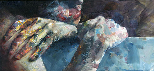 David Agenjo: painting close to the skin