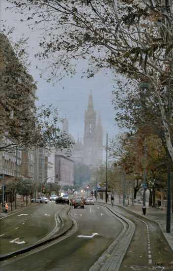 Niebla en Zaragoza, Jesús Monge Cebolla