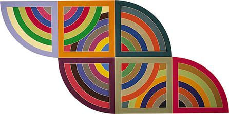 Harran II (1967), Frank Stella. 