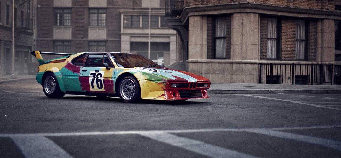 BMW Art Cars, when the car is Art