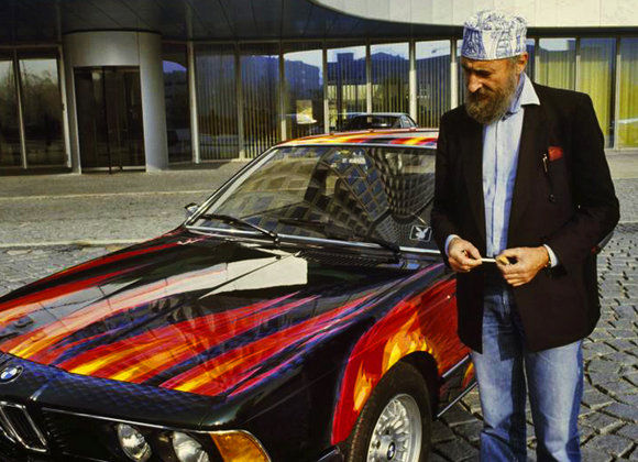 Ernst Fuchs, BMW 635 CSi (1982) Zorro de fuego a la caza de la liebre..