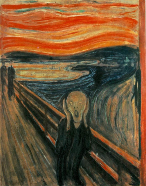 El Grito (1893), Edvard Munch, National Gallery of Oslo.
