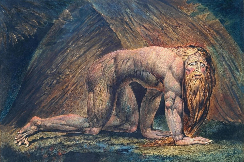 Nabucodonosor (1795 - 1805), William Blake.