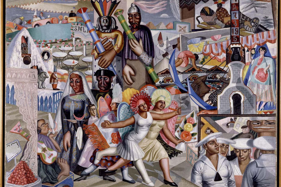 La Verbena (1927), Maruxa Mallo, Museo Reina Sofia (Madrid). 