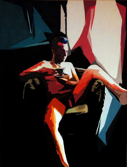 El amante del café, Juan Gallardo.