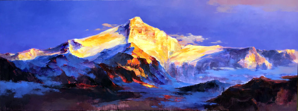 Splendid golden mountain 246, Jinsheng You.