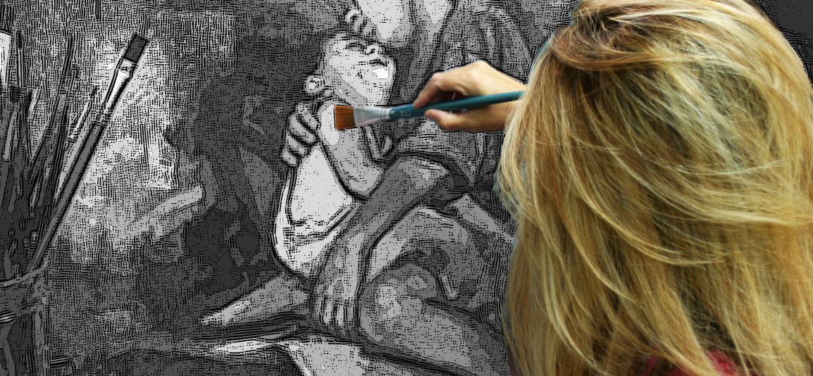 From my studio: Eva Villalba Vega