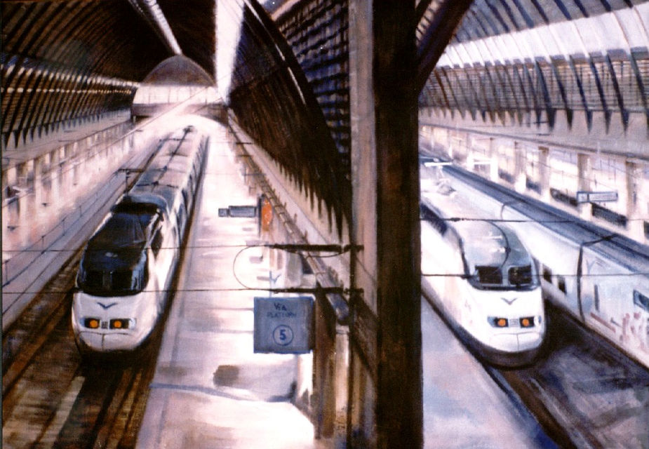 Estación de Sta. Justa de Sevilla, Eva Villalba Vega.