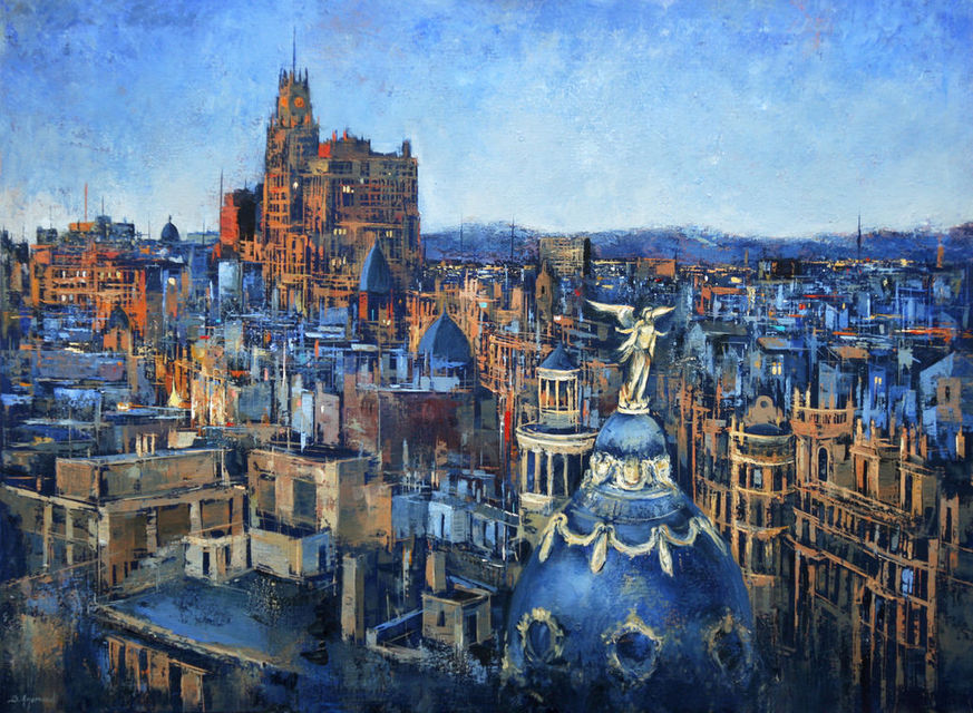 Atardecer en Madrid II, Behshad Arjomandi
