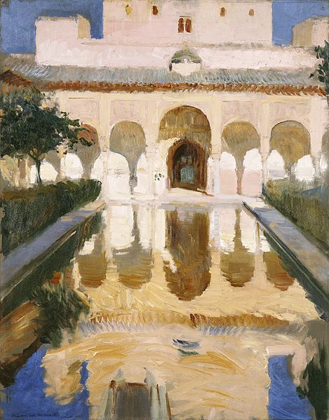 Sala de Embajadores. Alhambra de Granada. 1909. The Getty Center, Los Angeles.