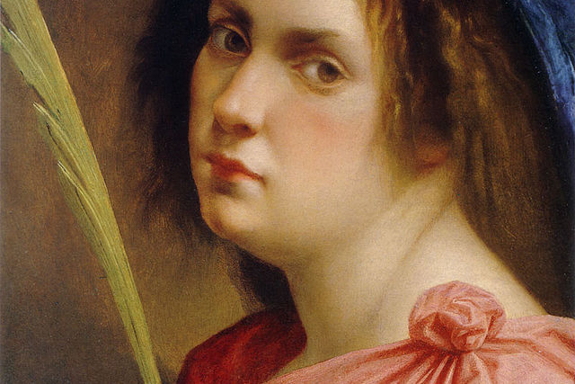 Autorretrato como mártir. 1615.