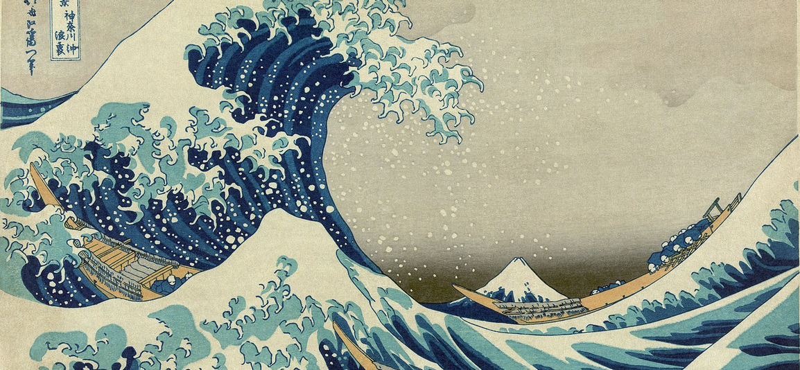 La fascinante historia de 'La gran ola de Kanagawa'