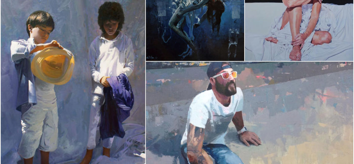 Realist painting, the features of a 19th century style brought back