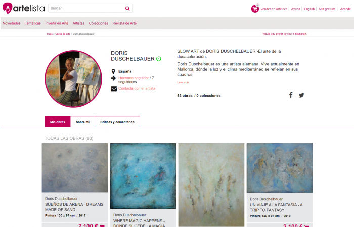 Cómo vender más cuadros en Artelista con un perfil optimizado