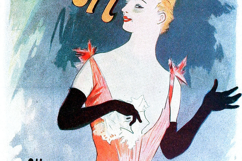 Actuación de Yvette Guilbert. 1891. Jules Chéret