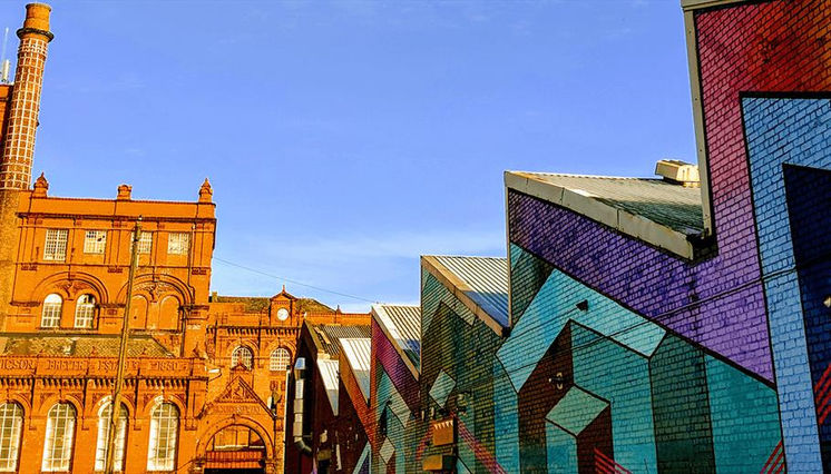Baltic Triangle, when a neighbourhood becomes art