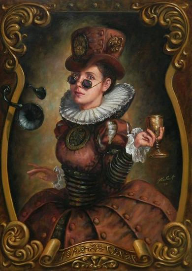 Dama de copas. José Parra