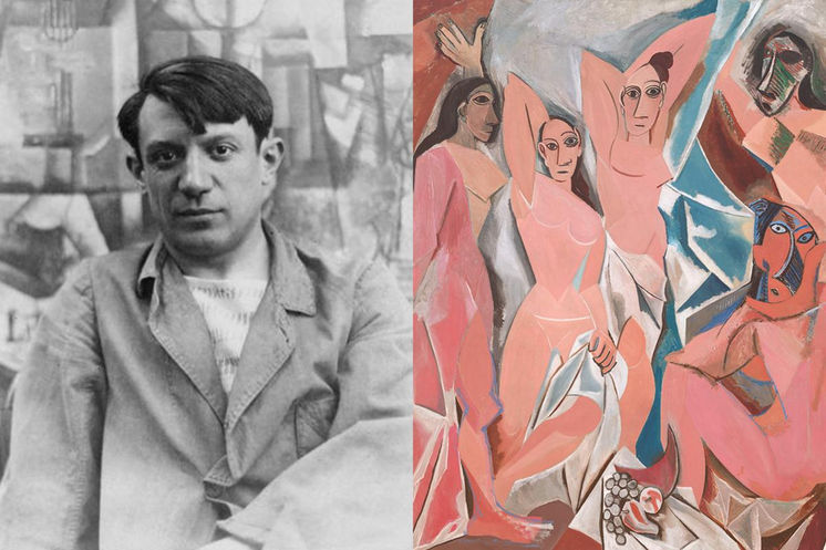 Artworks that changed the history of art: "Las señoritas de Avignon"