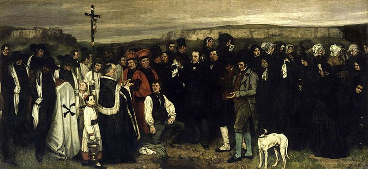 A burial at Ornans: the road to realism