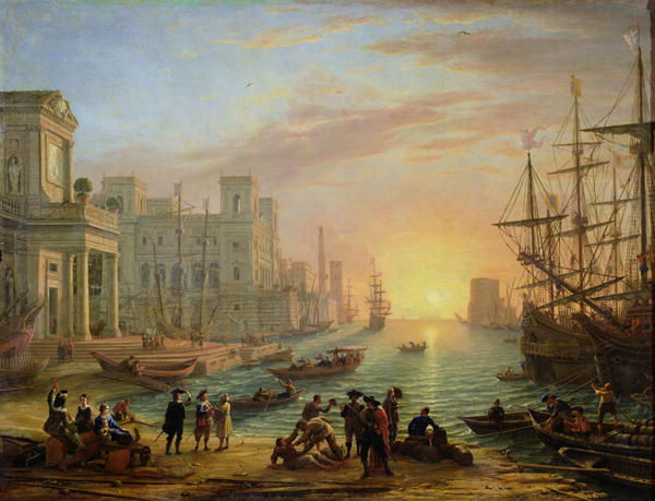 Sea and painting: a brief romance