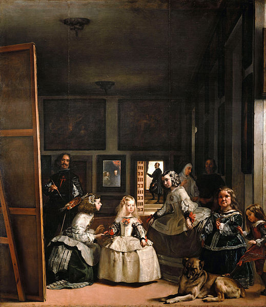 Painting in the mirror