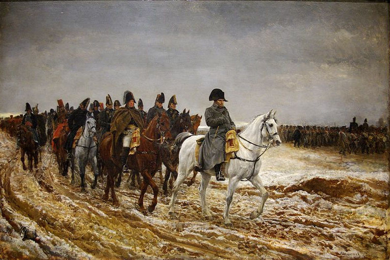 Campaña de Francia de 1814. 1864. Ernest Meissonier