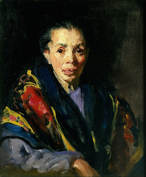 Anciana española. 1914. Robert Henri