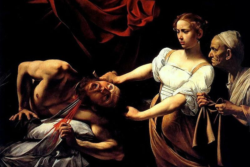 Judith y Holofernes. 1599. Caravaggio