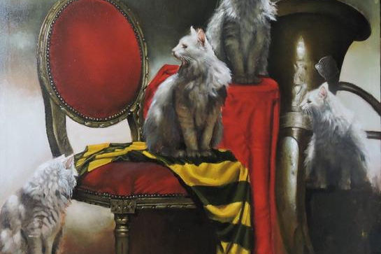 Los 4 gatos. Samanta Rched Abugauch