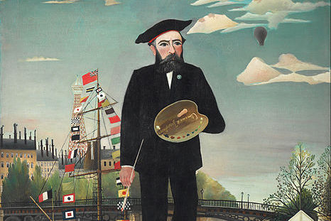 Autorretrato. 1890. Henri Rousseau