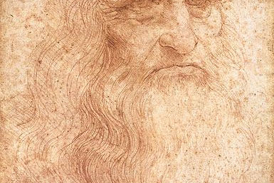 Autorretrato. Hacia 1512. Leonardo da Vinci