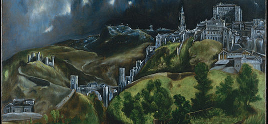 Vista de Toledo, the expressive power of El Greco