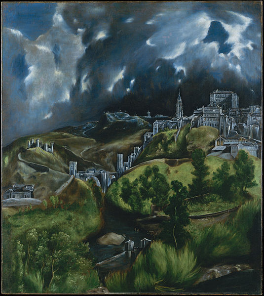 Vista de Toledo, the expressive power of El Greco