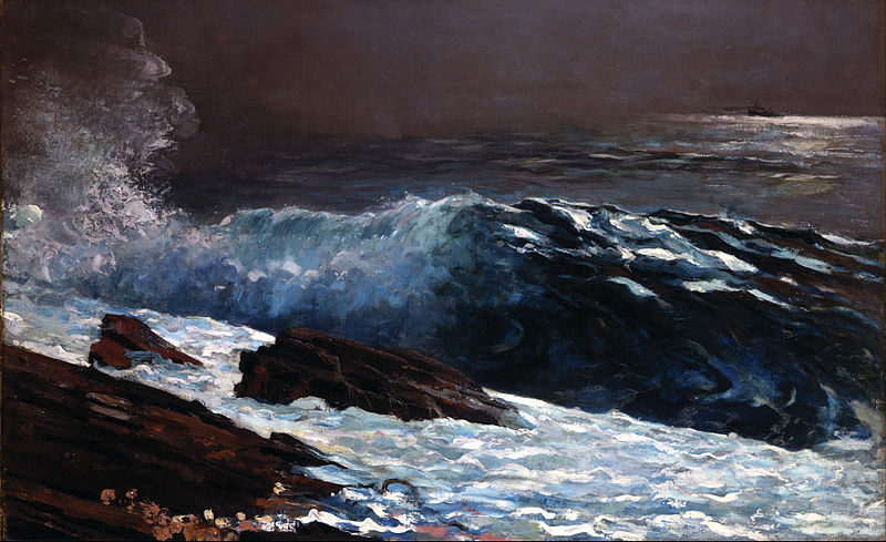La luz del sol en la costa. 1890. Winslow Homer
