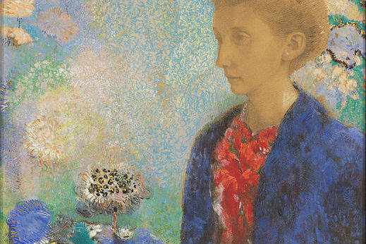 Barón de Domecy. Hacia 1910. Odilon Redon