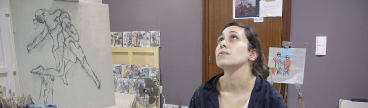 From my studio: Pilar López Báez