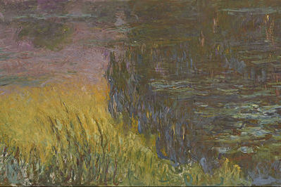 Nenúfares. Puesta de sol. 1914- 1926. Claude Monet