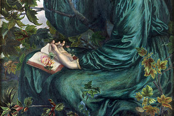 El sueño del día. Hacia 1880. Dante Gabriel Rossetti