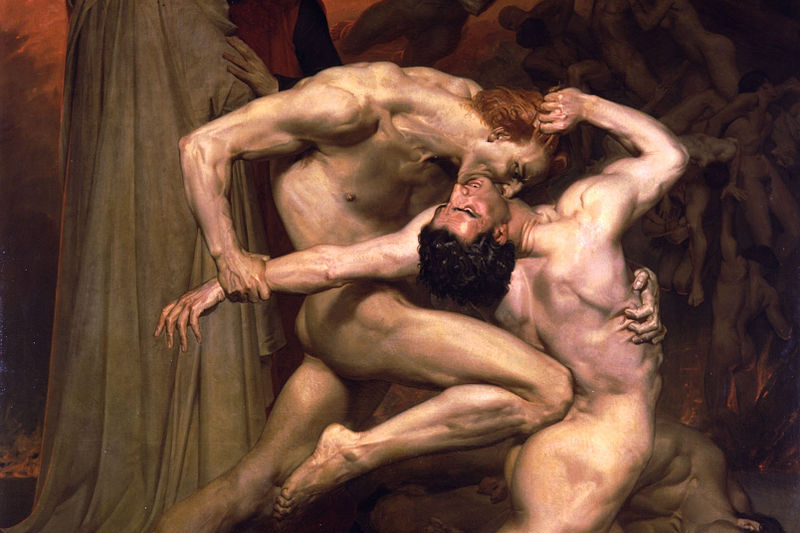 Dante y Virgilio. 1850. William- Adolphe Bouguereau