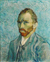 Van Gogh, bled dry on the staircase